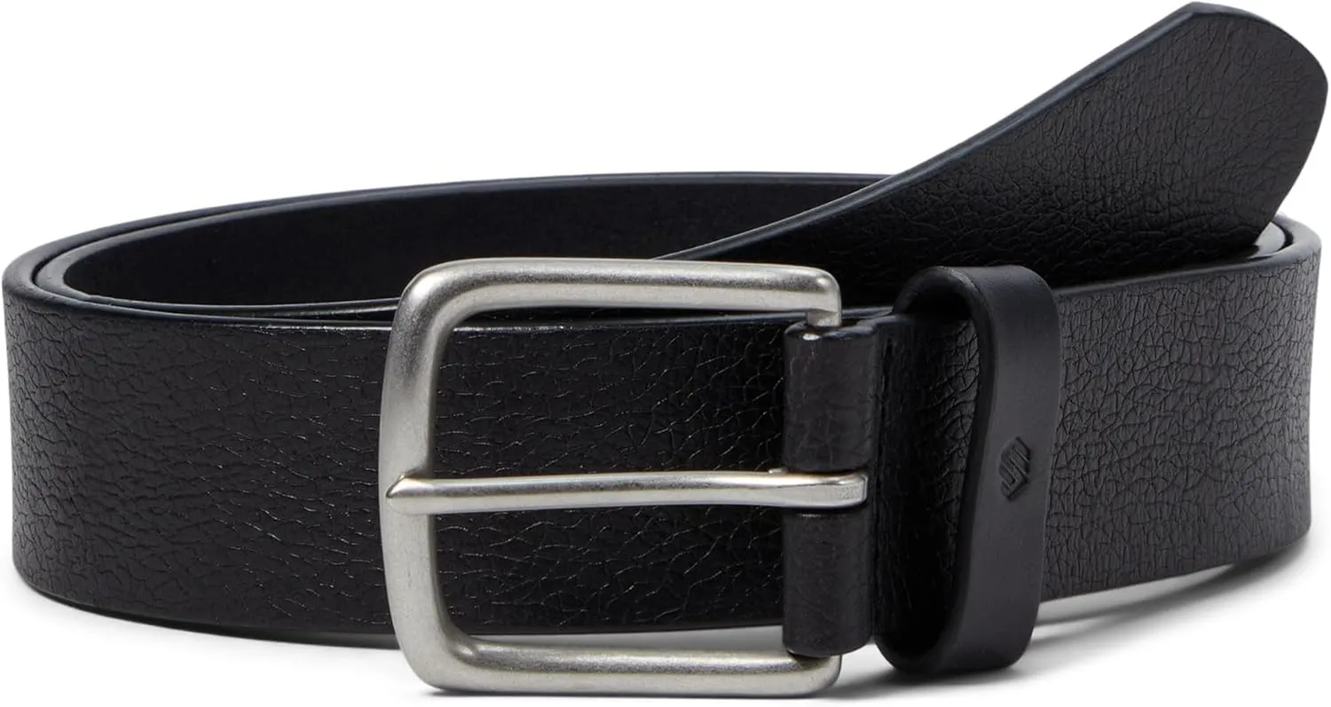 Johnston & Murphy Men's Tumbled Straight Edge Belt