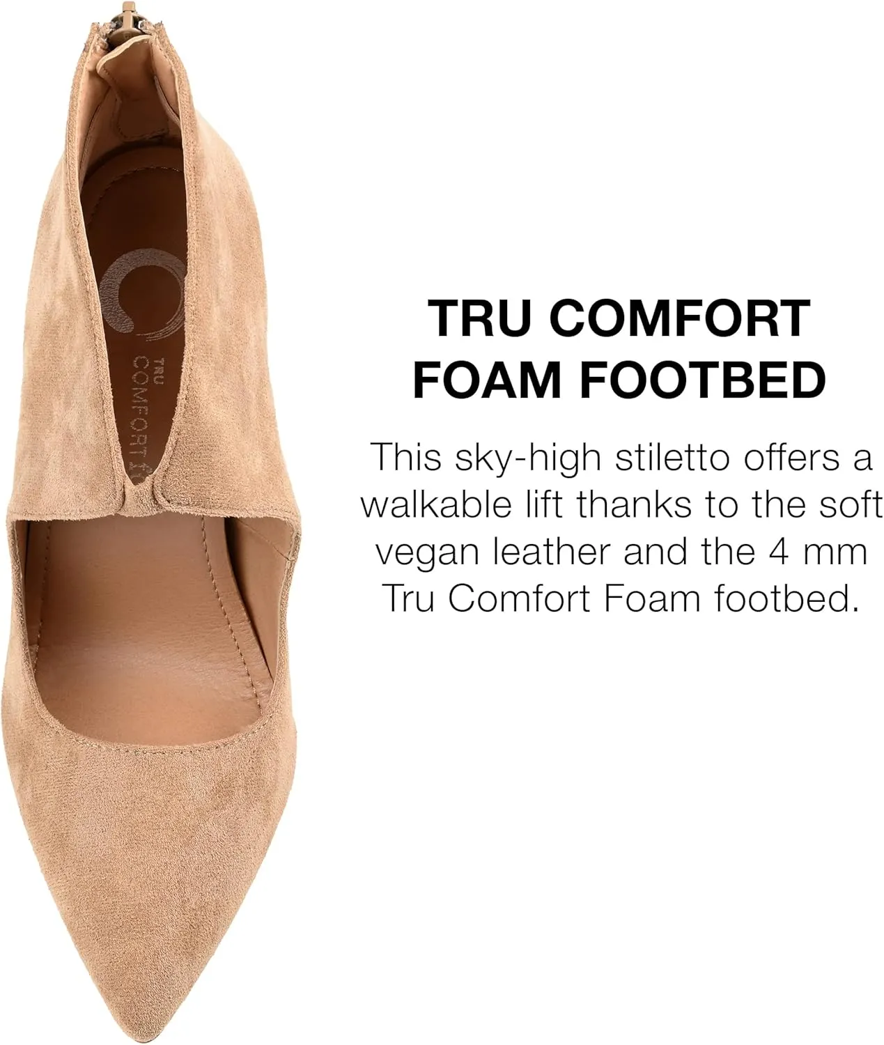 Journee Collection Womens Junnper Faux Suede Booties
