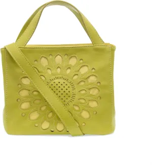 Joy Susan Women's Fashion Purse Flora Laser Cut Out Handbag