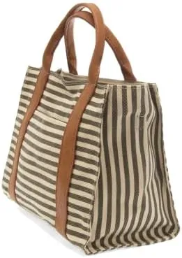 Joy Susan Women's Fashion Purse Gwen Medium Canvas Tote