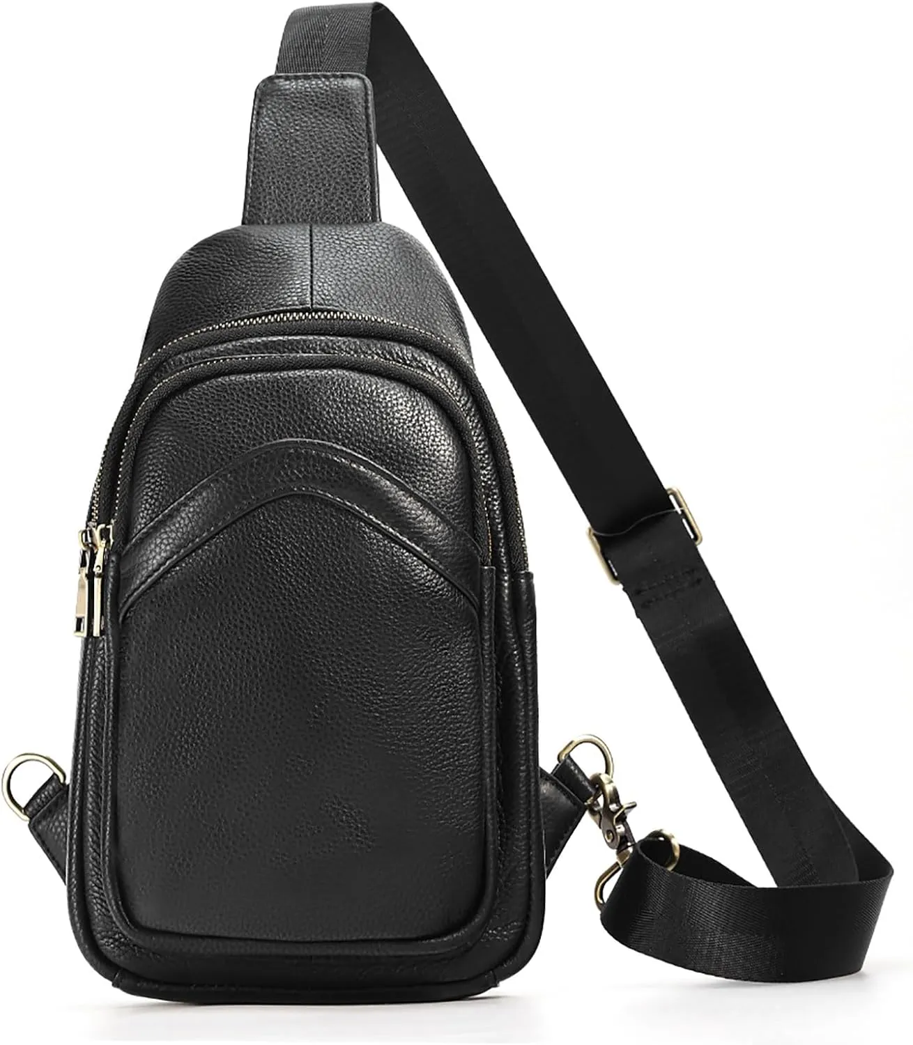 JOYIR Genuine Leather Sling Bag for Man Luxury Crossbody Bag Men Fasion Shoulder Bag for Men
