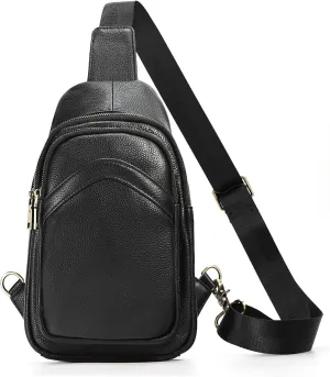 JOYIR Genuine Leather Sling Bag for Man Luxury Crossbody Bag Men Fasion Shoulder Bag for Men