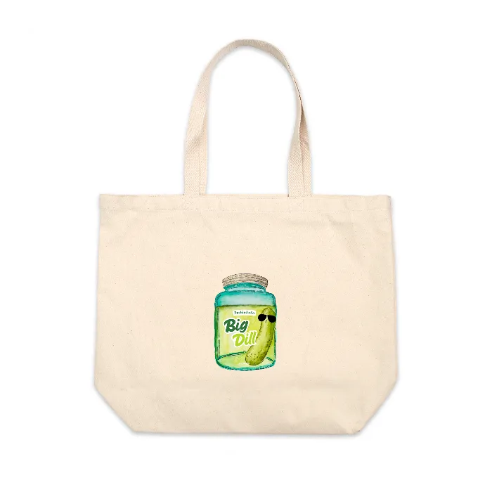 Jumbo Cotton Canvas Tote Bag
