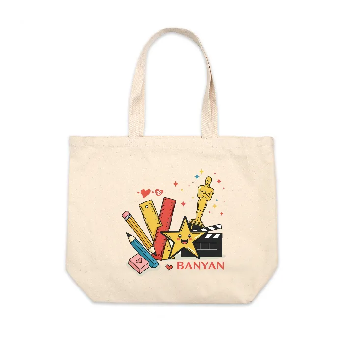 Jumbo Cotton Canvas Tote Bag