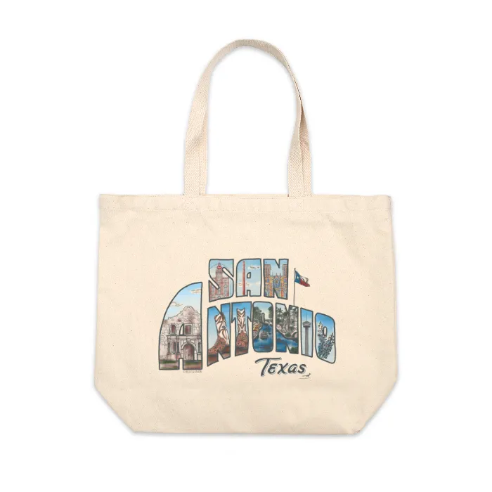 Jumbo Cotton Canvas Tote Bag