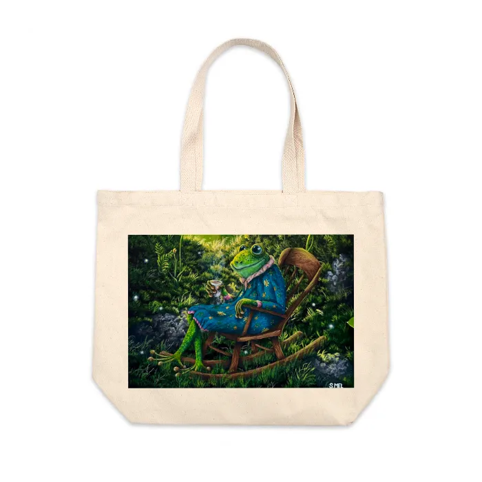 Jumbo Cotton Canvas Tote Bag