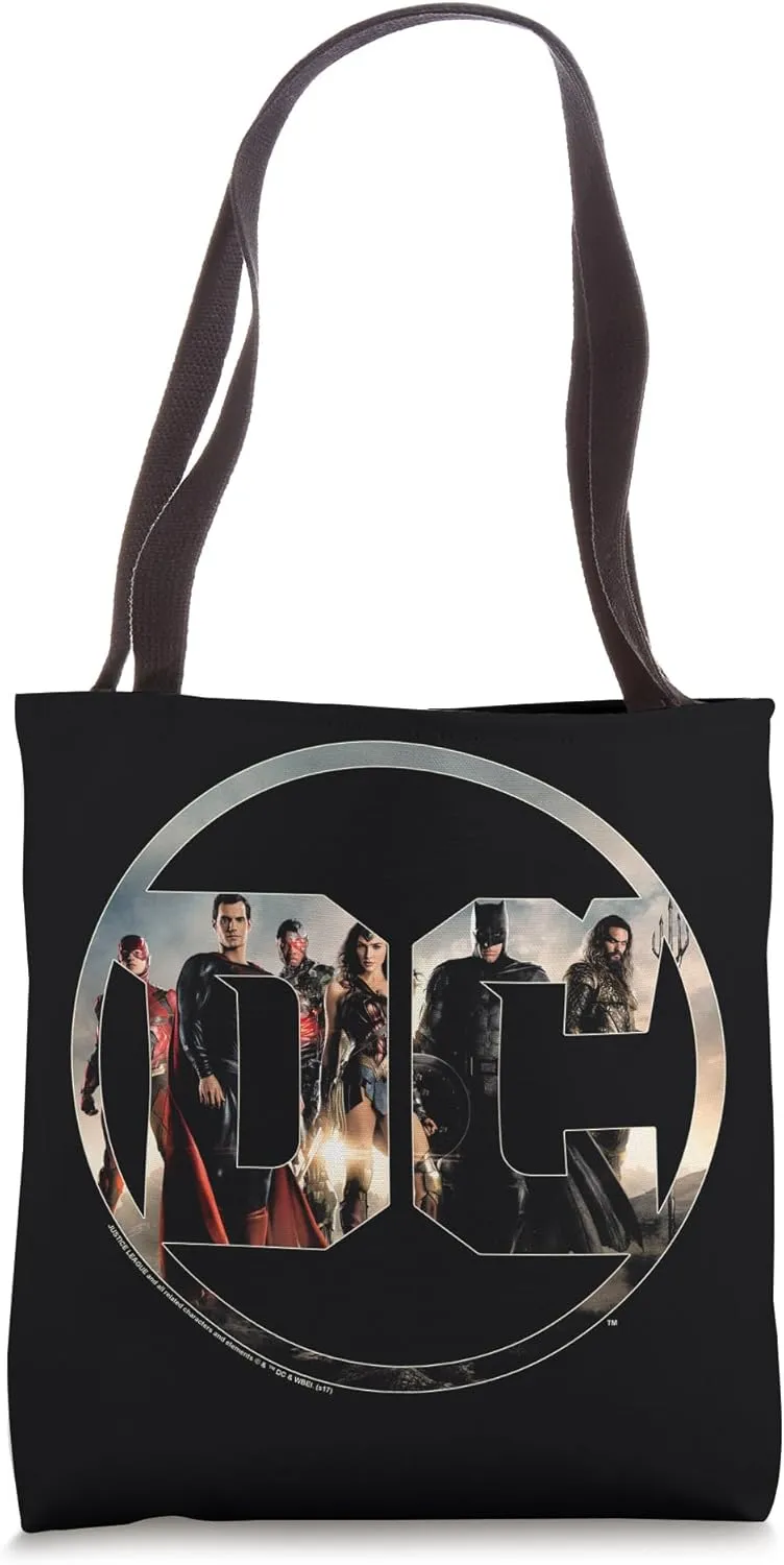 Justice League Movie DC Comics Logo Tote Bag