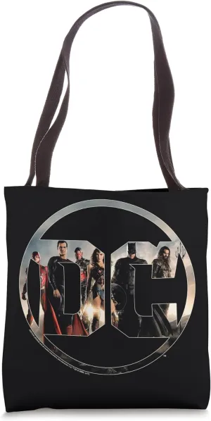 Justice League Movie DC Comics Logo Tote Bag