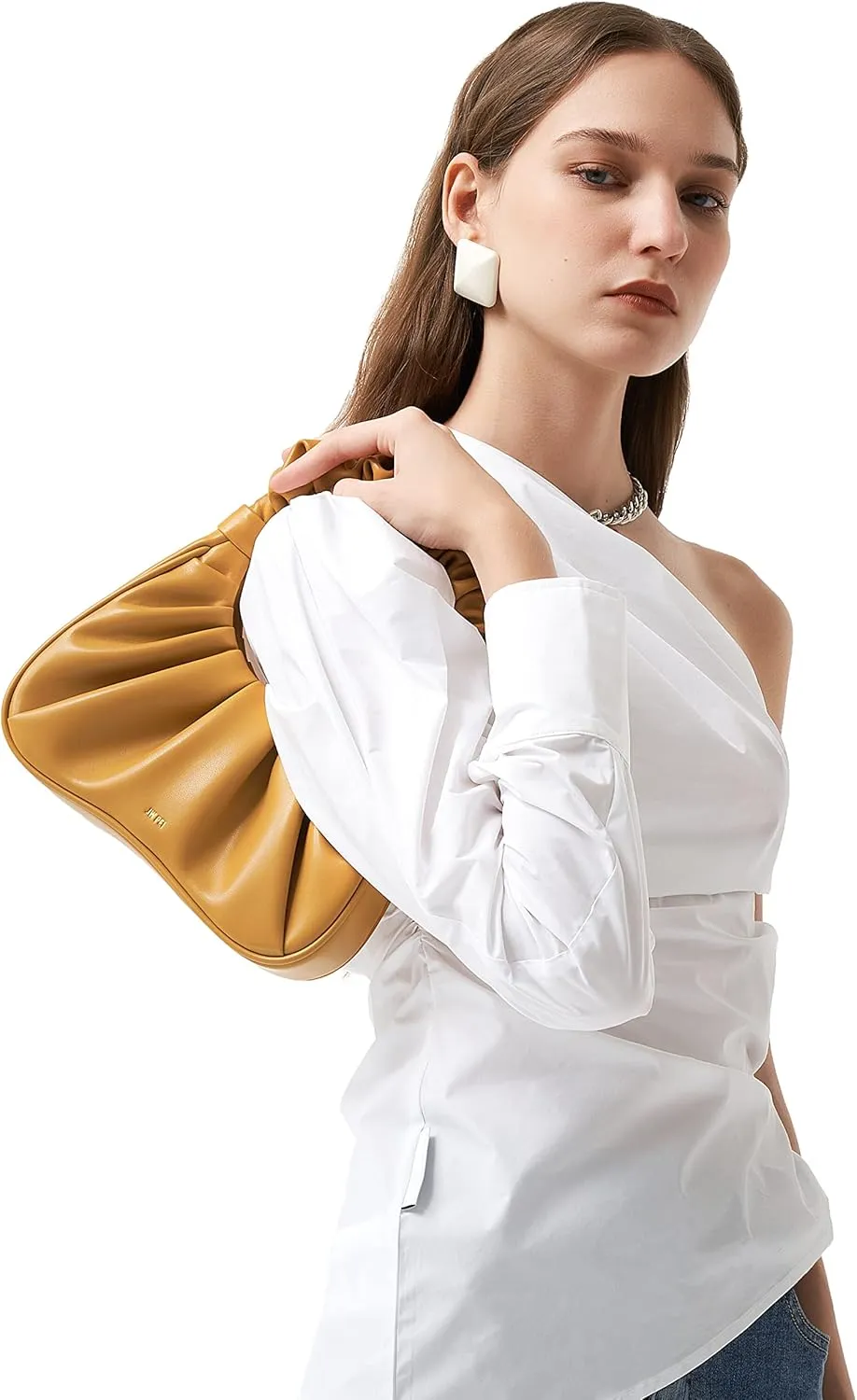 JW PEI Women's Gabbi Ruched Hobo Handbag