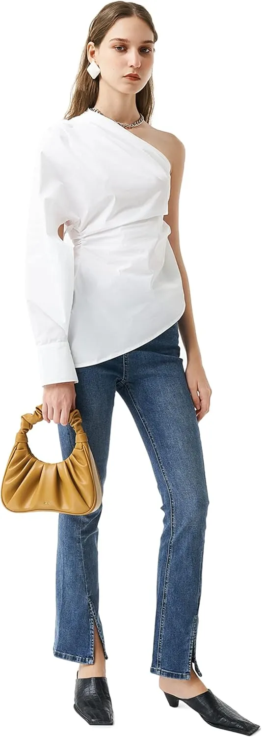 JW PEI Women's Gabbi Ruched Hobo Handbag