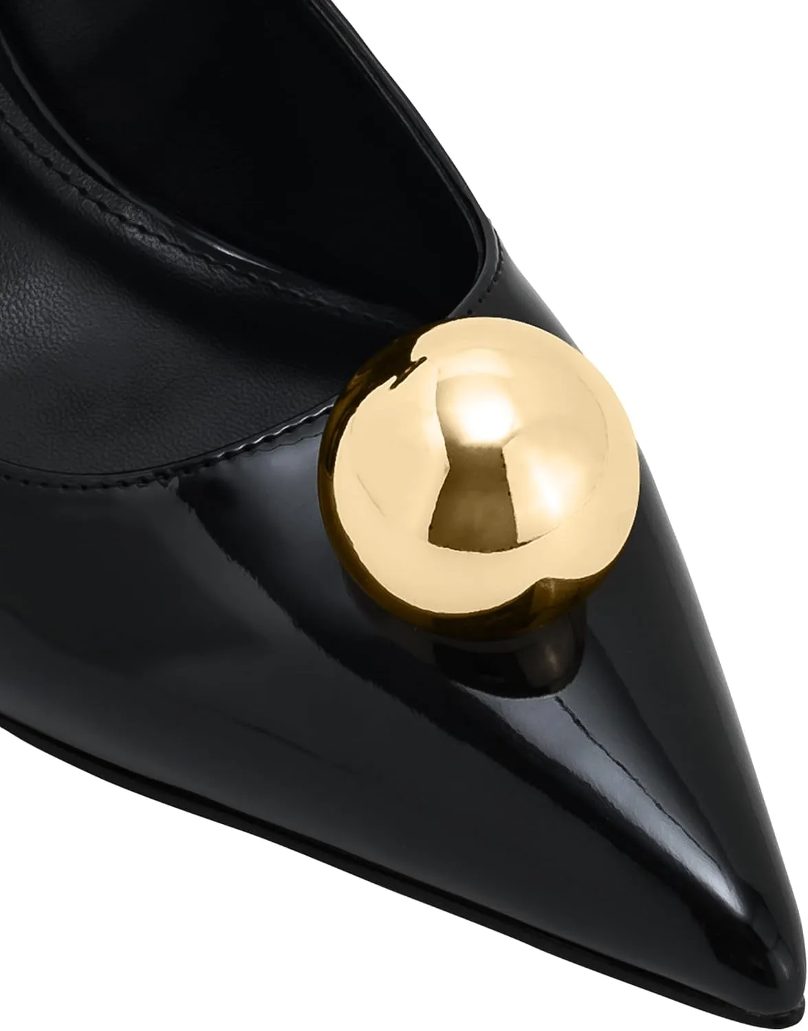 JW PEI Women's Jewel Buckle Kitten Heels Pumps