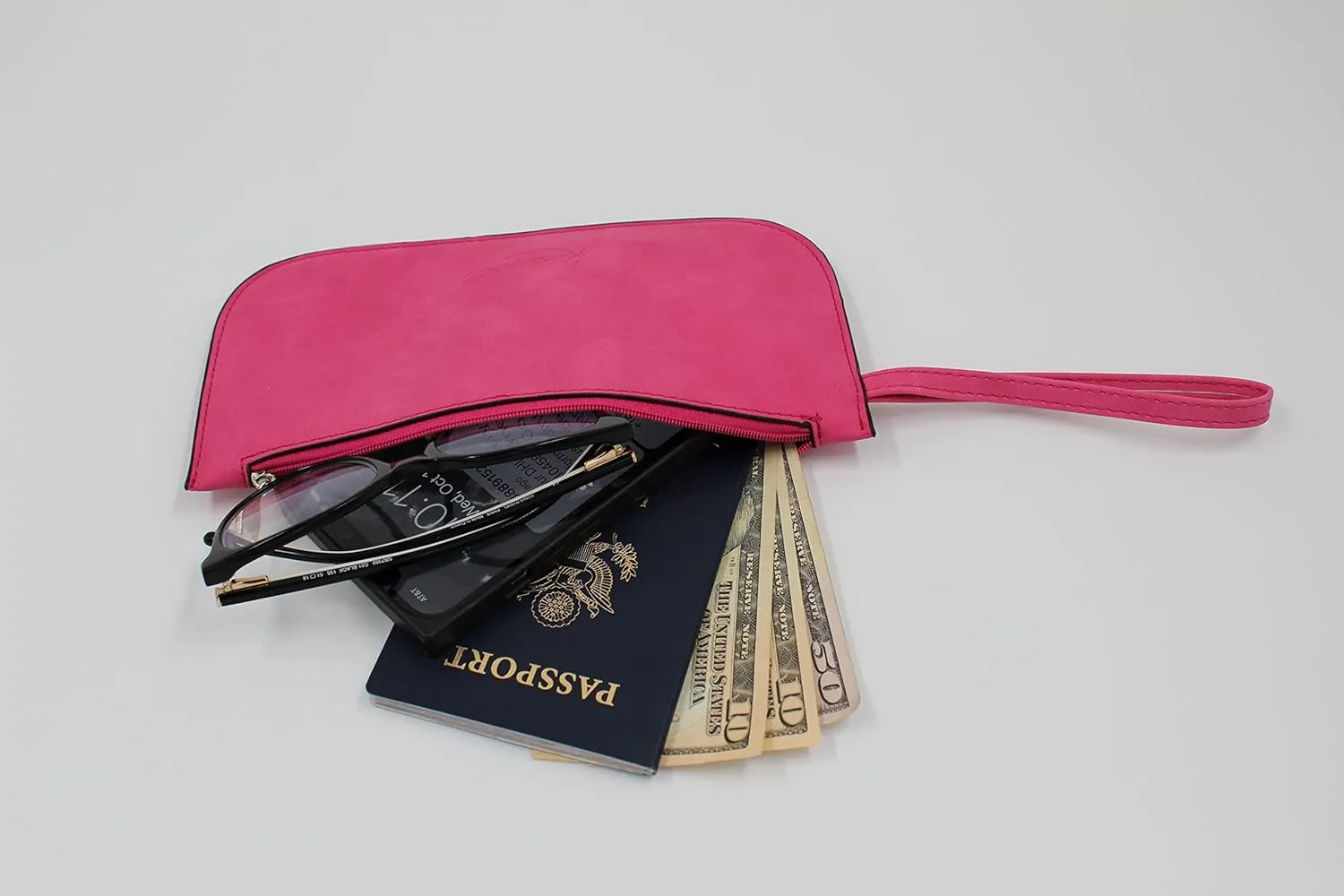 K. Carroll Accessories Faux Suede Wristlet