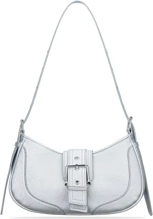 KKXIU Shoulder Bags for Women Retro Crescent Hobo Handbag Y2K Underarm Purse