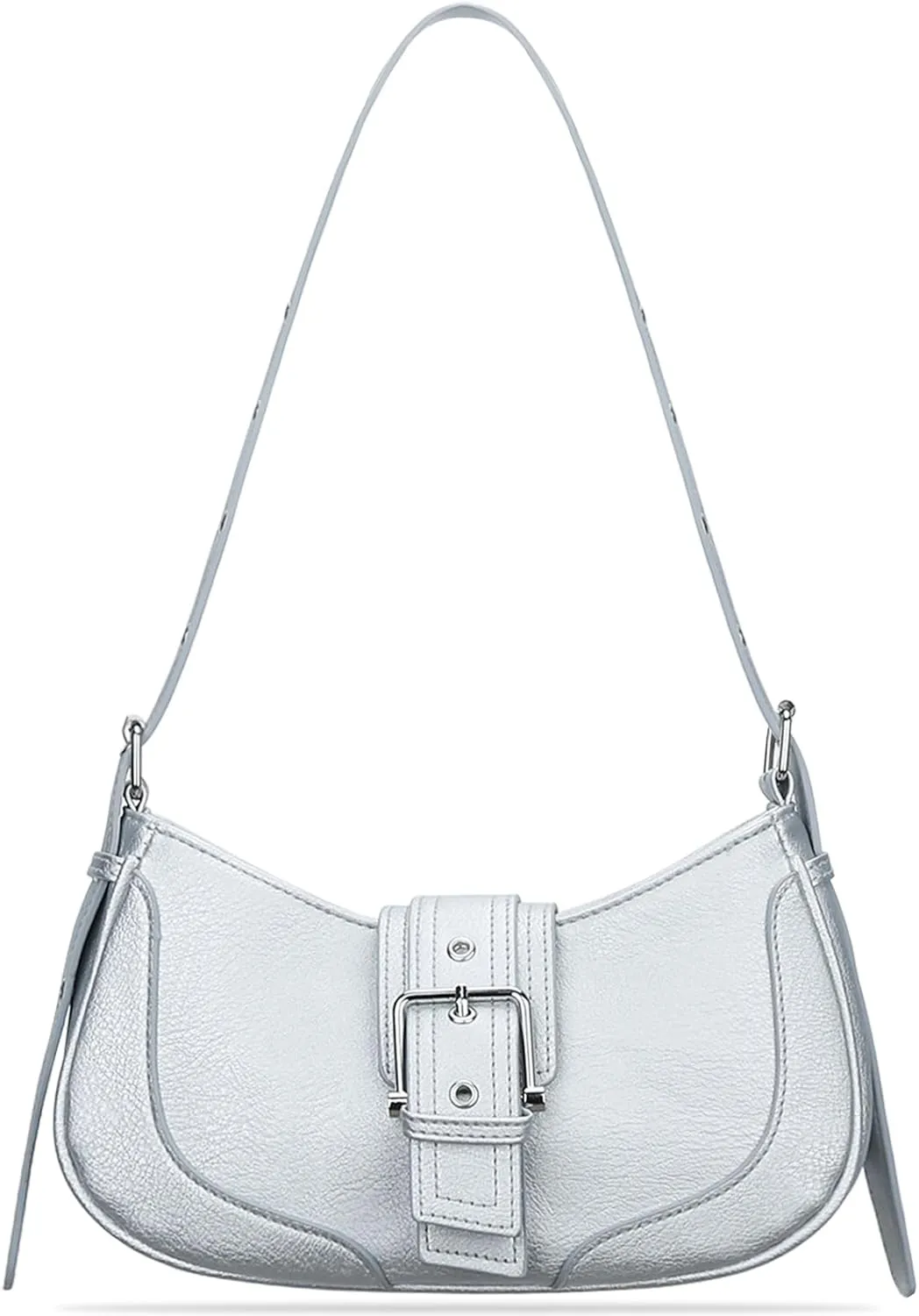 KKXIU Shoulder Bags for Women Retro Crescent Hobo Handbag Y2K Underarm Purse