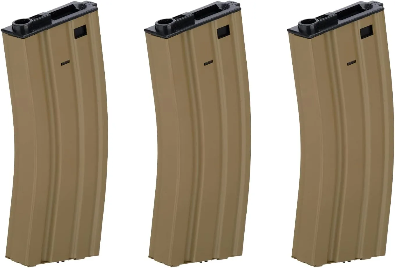 Lancer Tactical Full Metal Steel M4/M16 300 Round High Capacity AEG Airsoft Magazine Clip