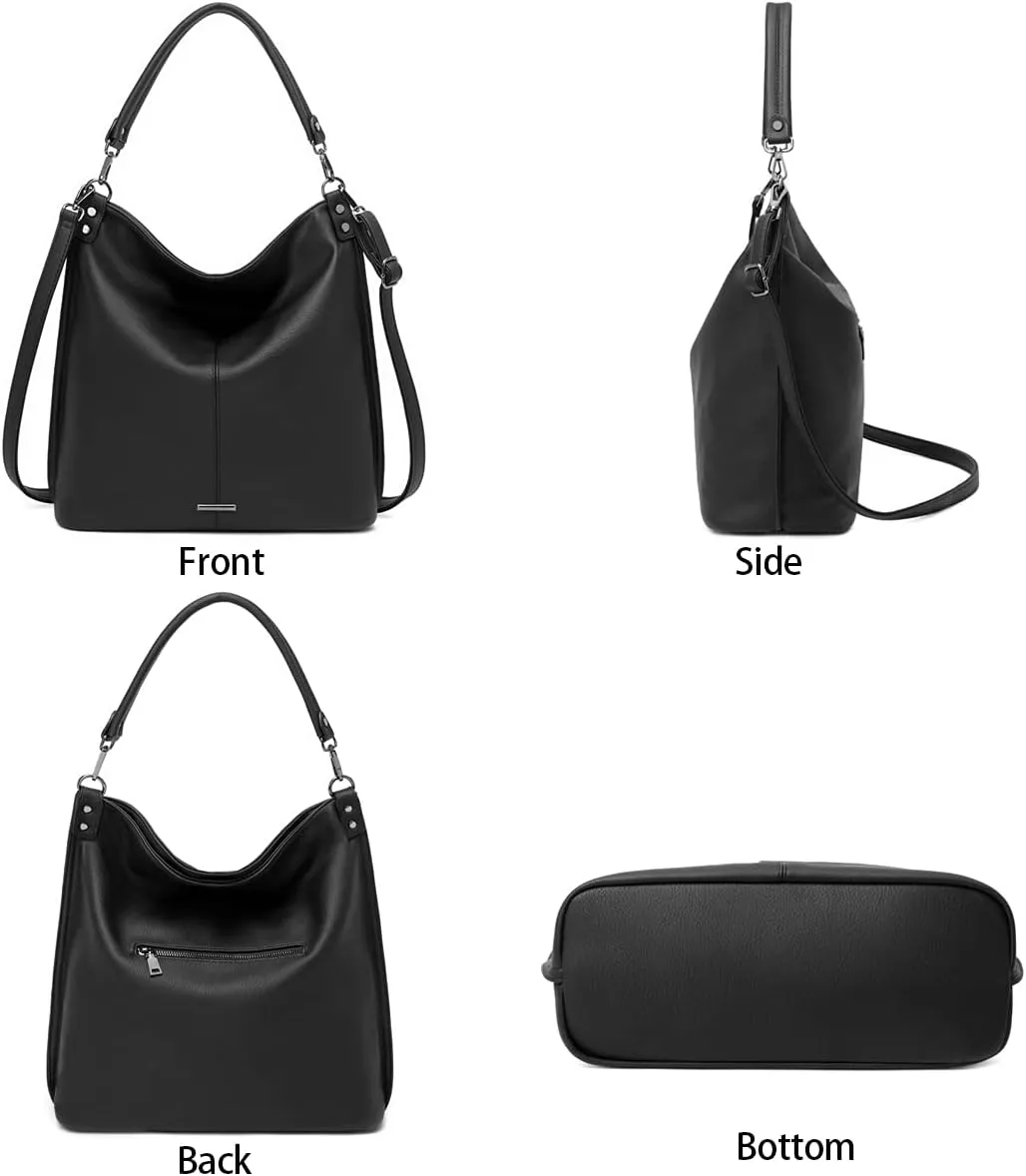 lapsting Hobo Bags for Women Handbags Purse Ladies Boho Shoulder Bag Crossbody Purses Faux Leather