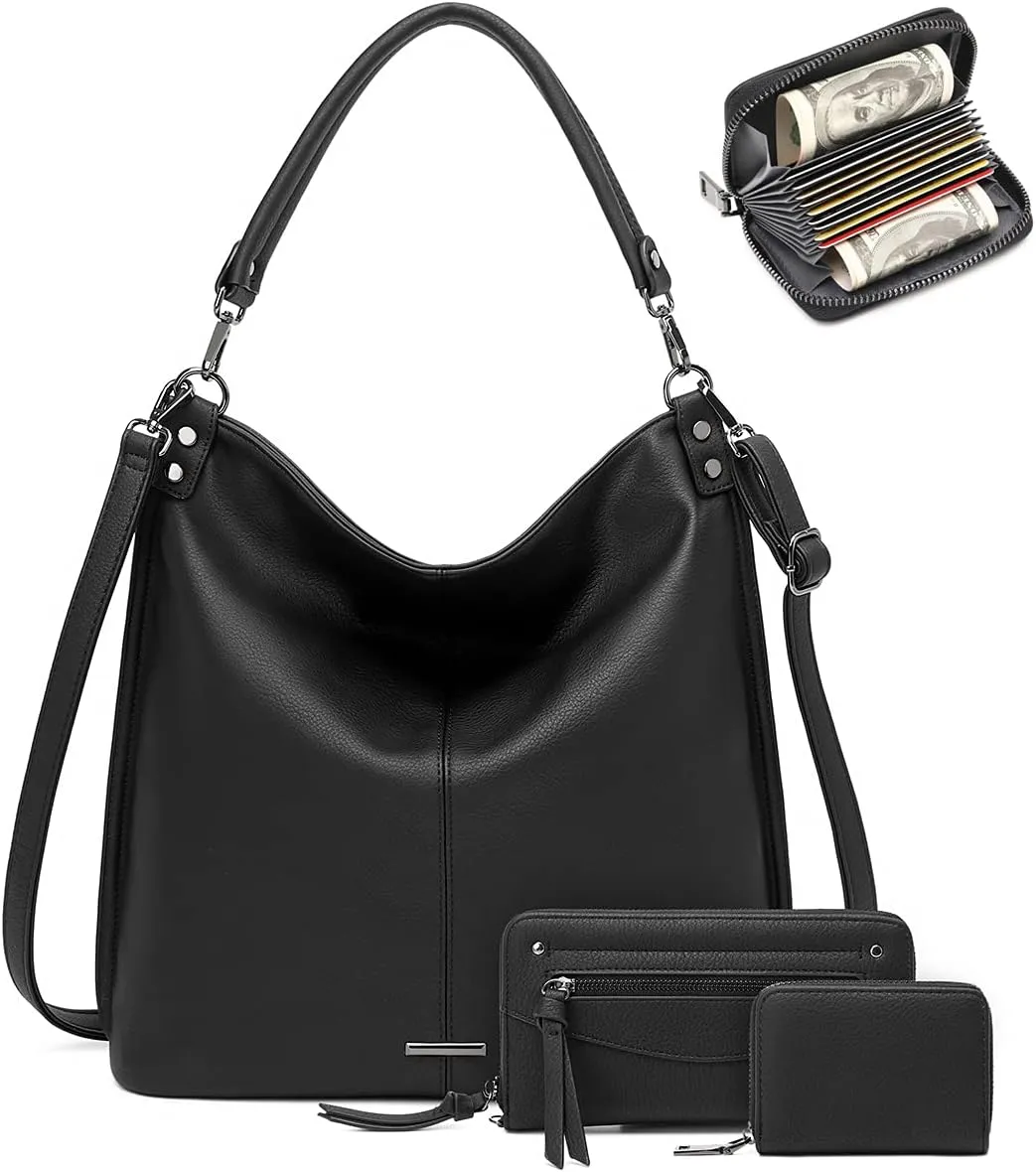 lapsting Hobo Bags for Women Handbags Purse Ladies Boho Shoulder Bag Crossbody Purses Faux Leather