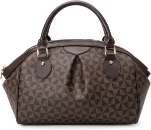 Large Capacity Top Handle Handbag for Women, Designer Trendy Tote Bag Purse
