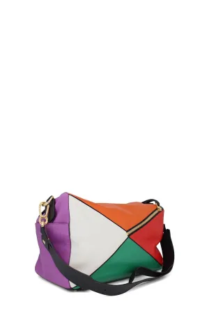 Large Puzzle Bag Multicolored