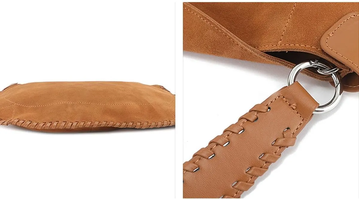Large Suede Tote Bag Brown Suede Bag Y2k Fall Purses 2024 Designer Handbags Women Leather Tote Bags