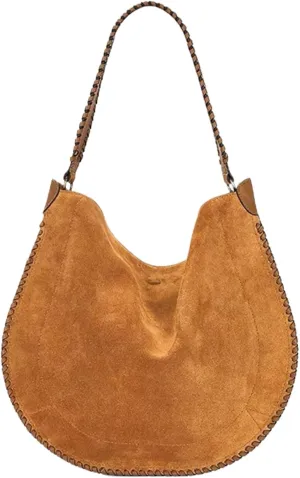 Large Suede Tote Bag Brown Suede Bag Y2k Fall Purses 2024 Designer Handbags Women Leather Tote Bags
