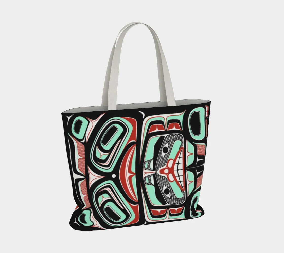 Large tote bag-Haida Box fig.60