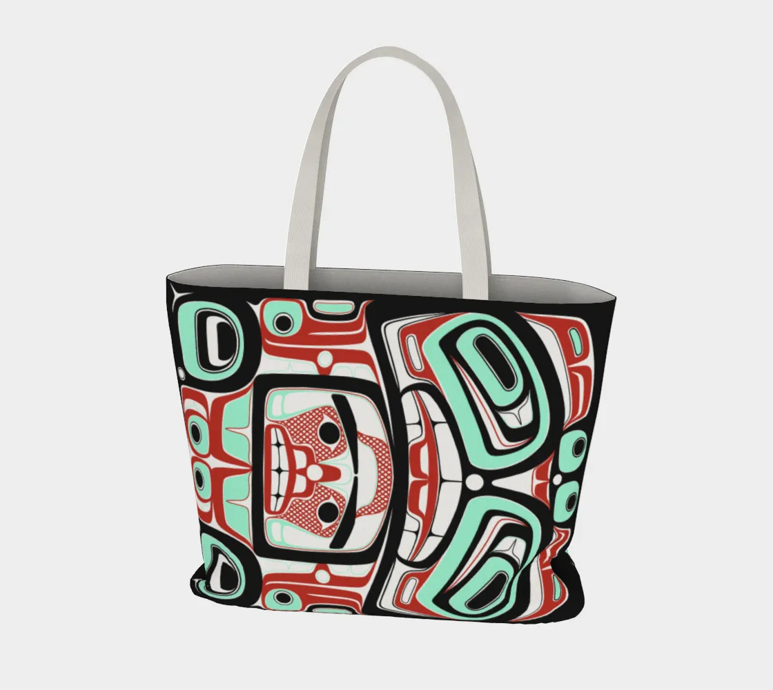 Large tote bag-Haida Box fig.60