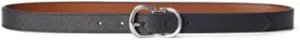 Lauren Ralph Lauren Women's Reversible Crosshatch Leather Belt