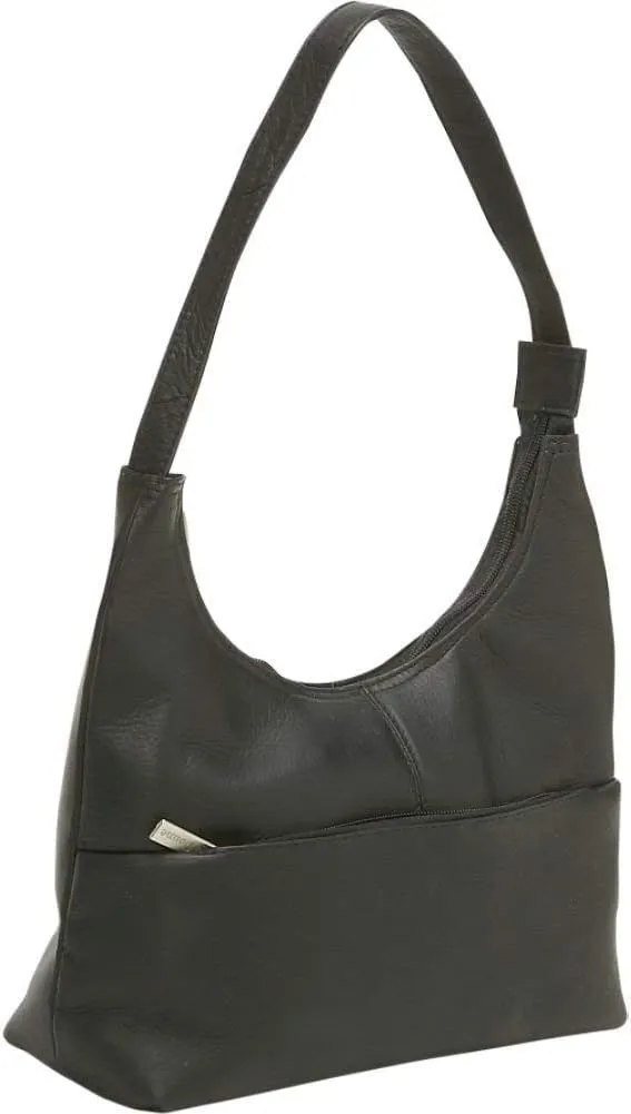 Le Donne Top Zip Hobo Handbag - Colombian Vaquetta Cowhide Leather Women’s Bag