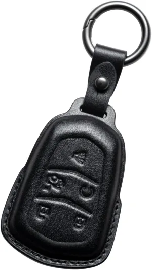 Leather Cadillac Key Fob Cover Keychain Holder car Key case Protector ATS CT6 CTS XTS XT4 XT5 XT6 Accessories