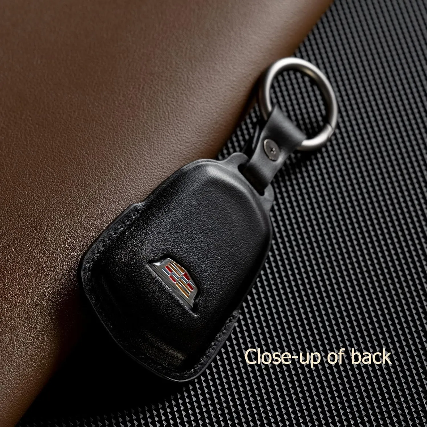 Leather Cadillac Key Fob Cover Keychain Holder car Key case Protector ATS CT6 CTS XTS XT4 XT5 XT6 Accessories