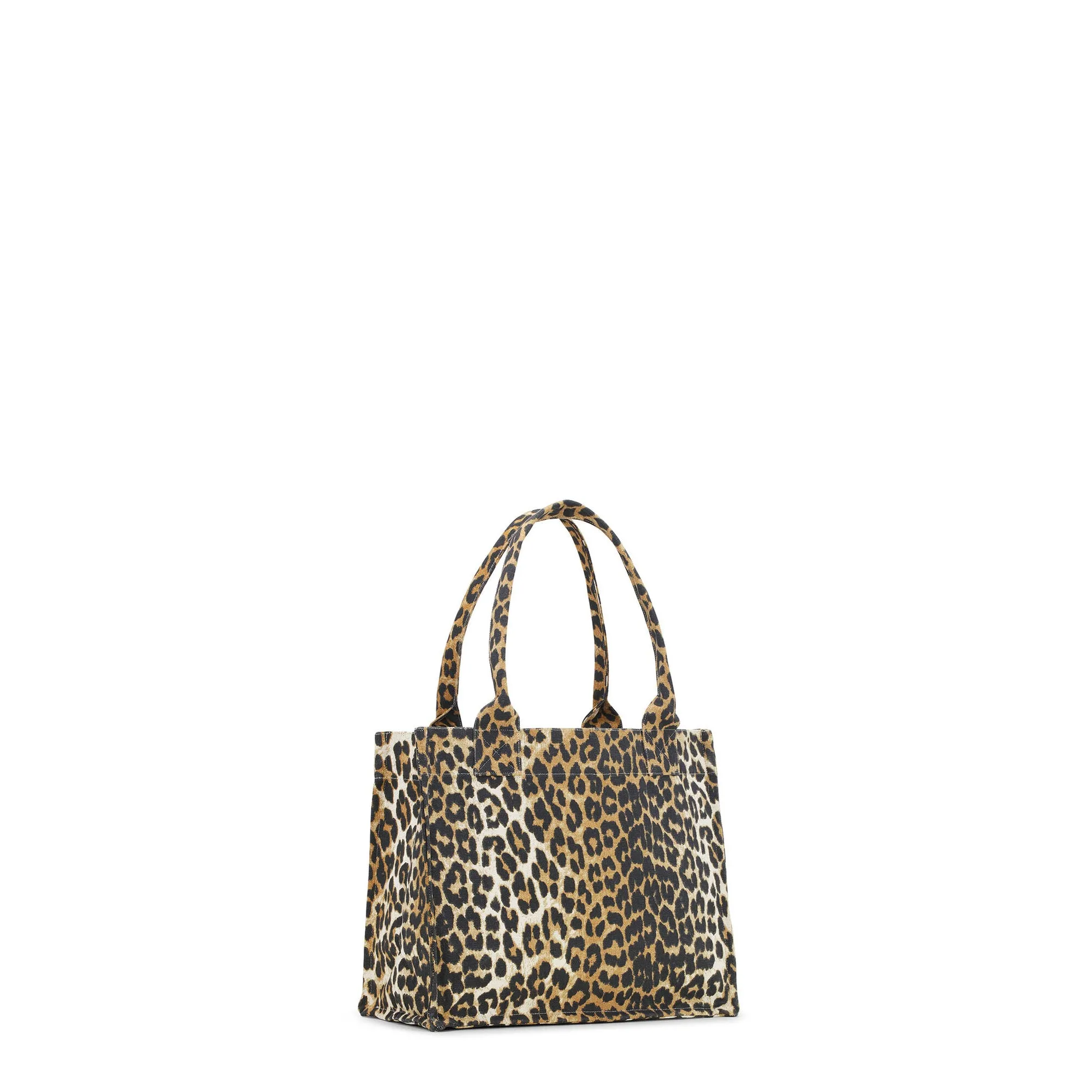 Leopard Large Canvas Tote Bag