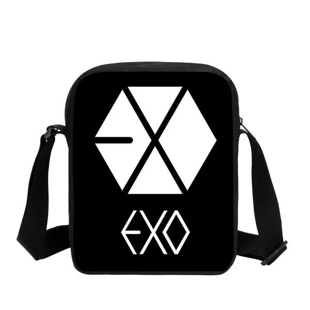 Letter Summer event Crossbody Boys Printed Efficient School Messenger Fashion 3D Bags Fashion EXO Bag