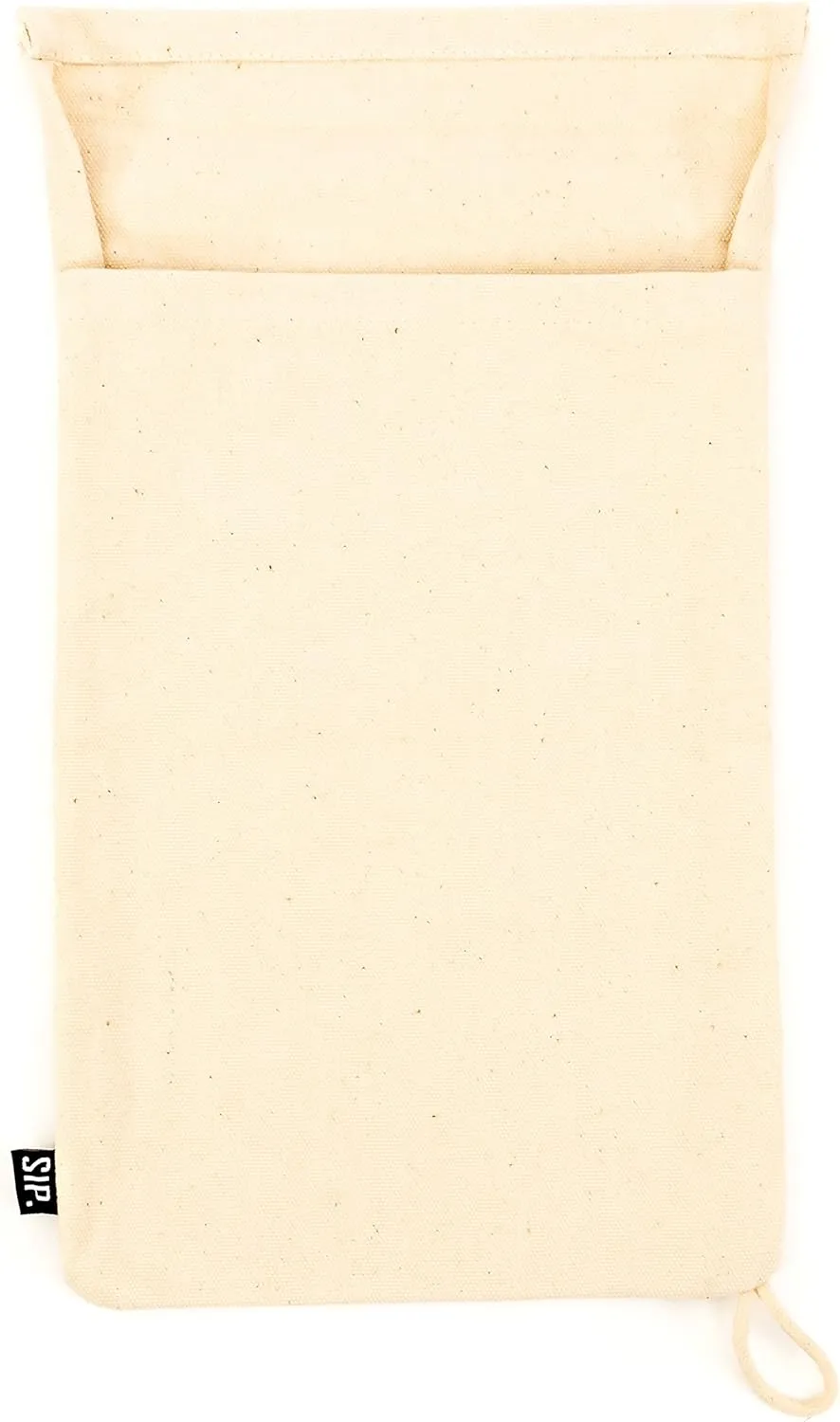 Lewis Bag for Crushed Ice (8.5 x 12.25) Vintage Style By Sip Barware of Landas Supply for Bartenders, Made of Quality Canvas