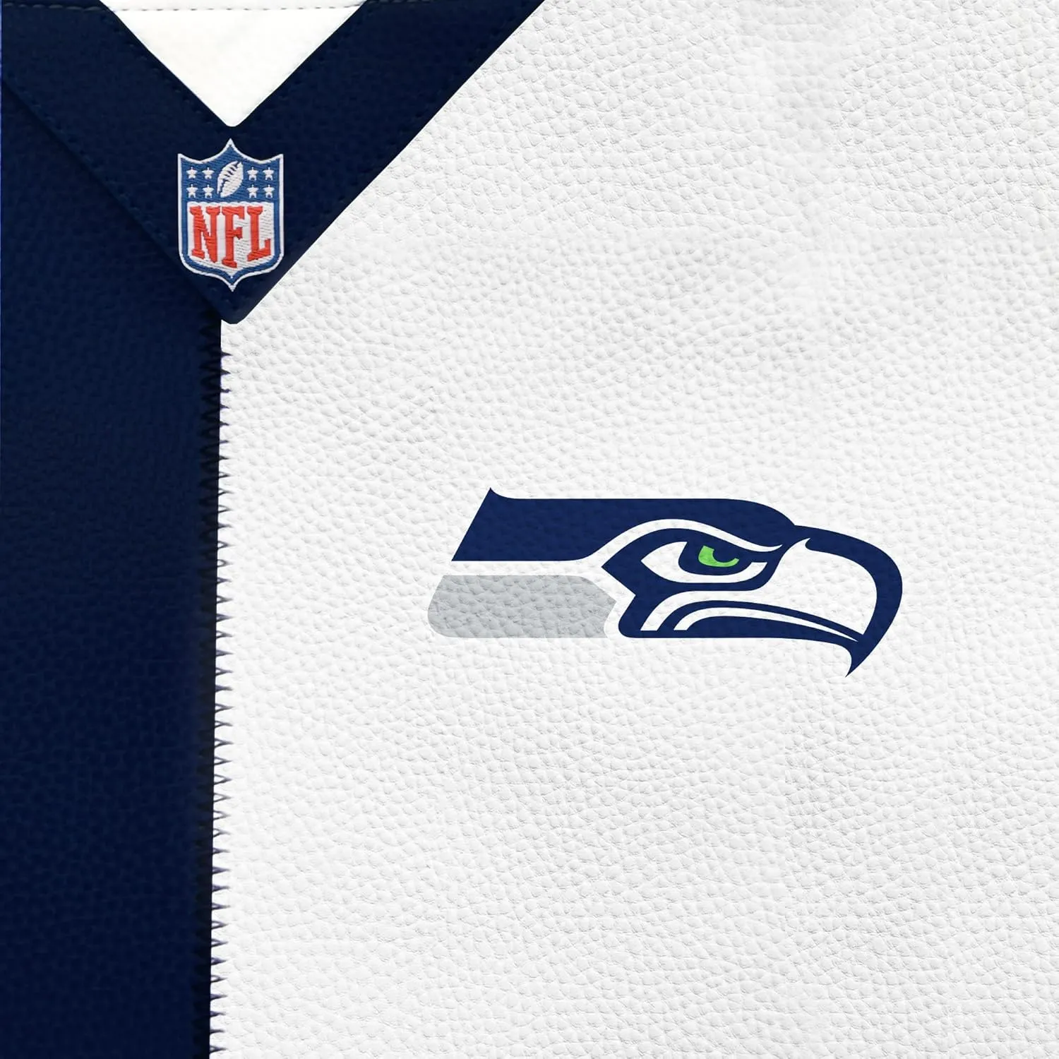 Littlearth NFL Pebble Split Hobo Bag, 14 x 4 x 10.5