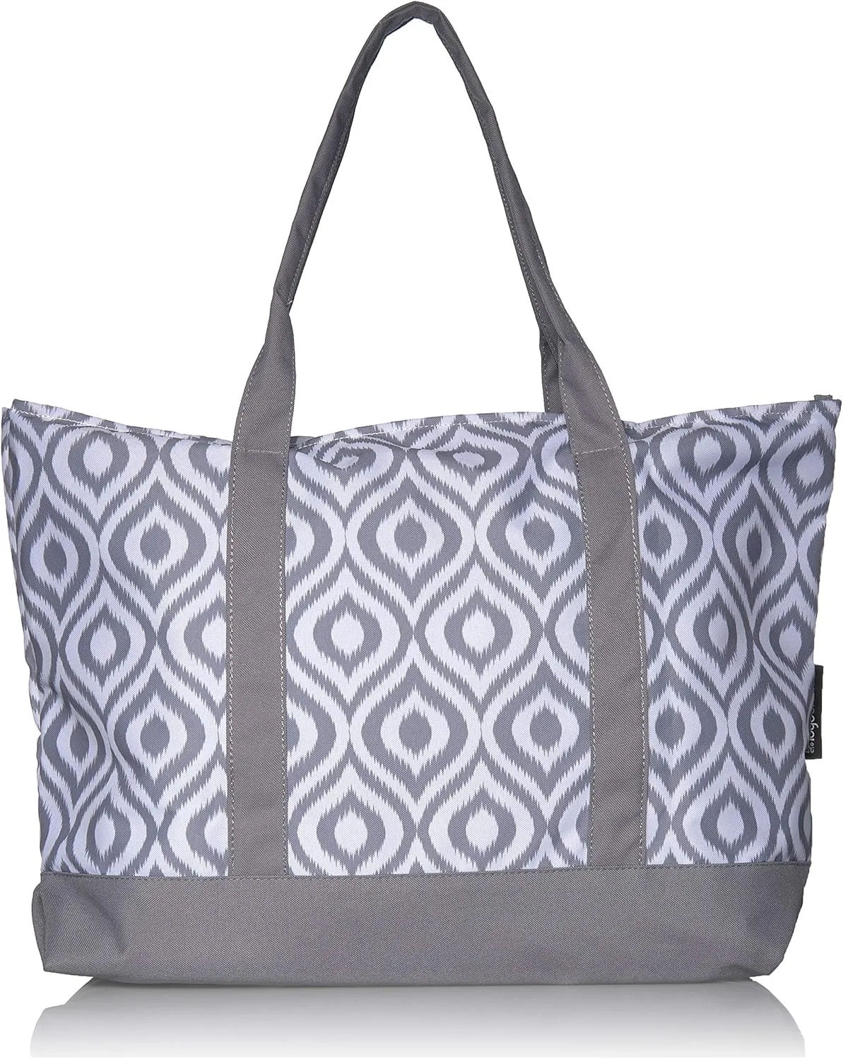 Logo Brands NCAA Notre Dame Fighting Irish Women's Ikat Tote Bag, One Size, Navy