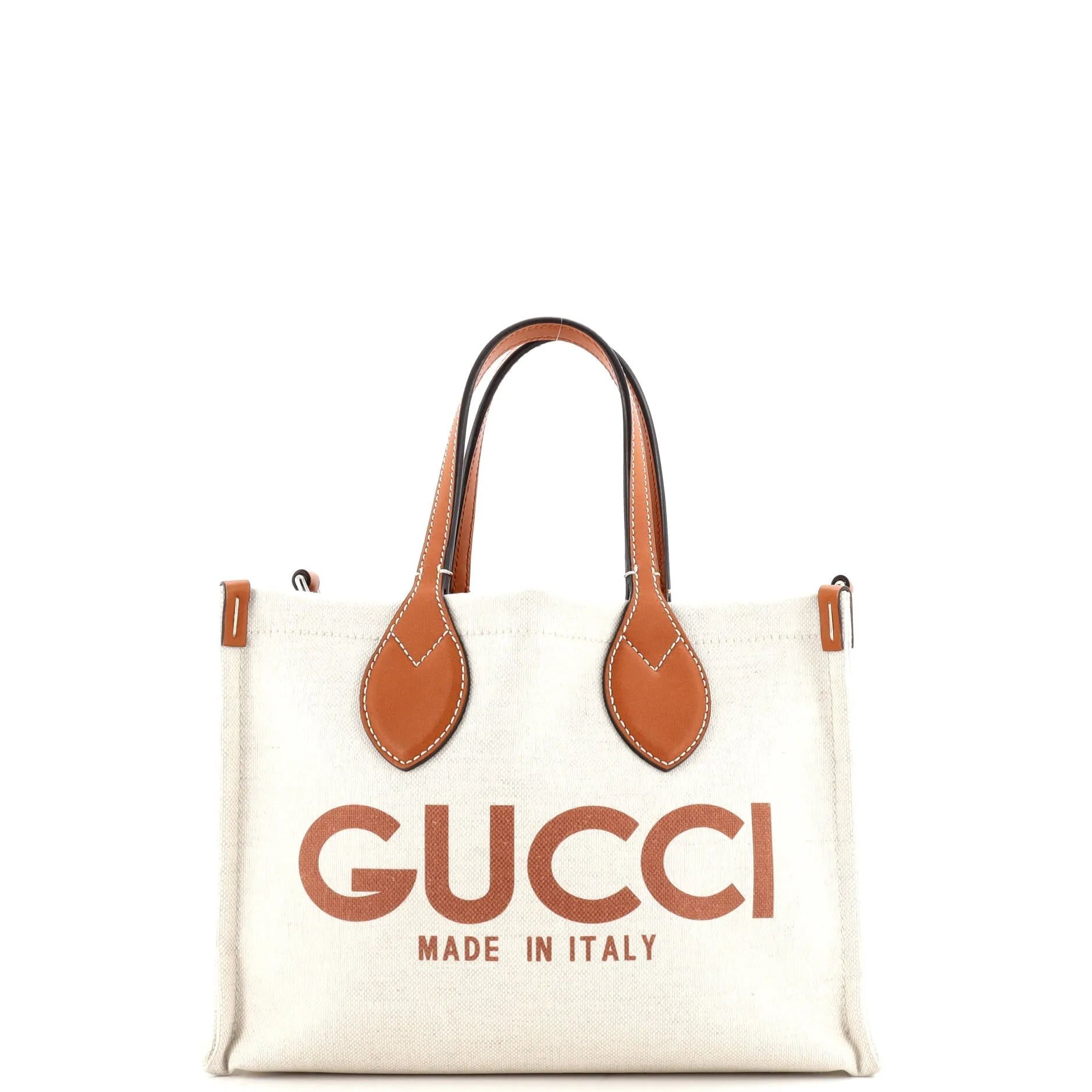 Logo Shopper Tote Printed Canvas Small