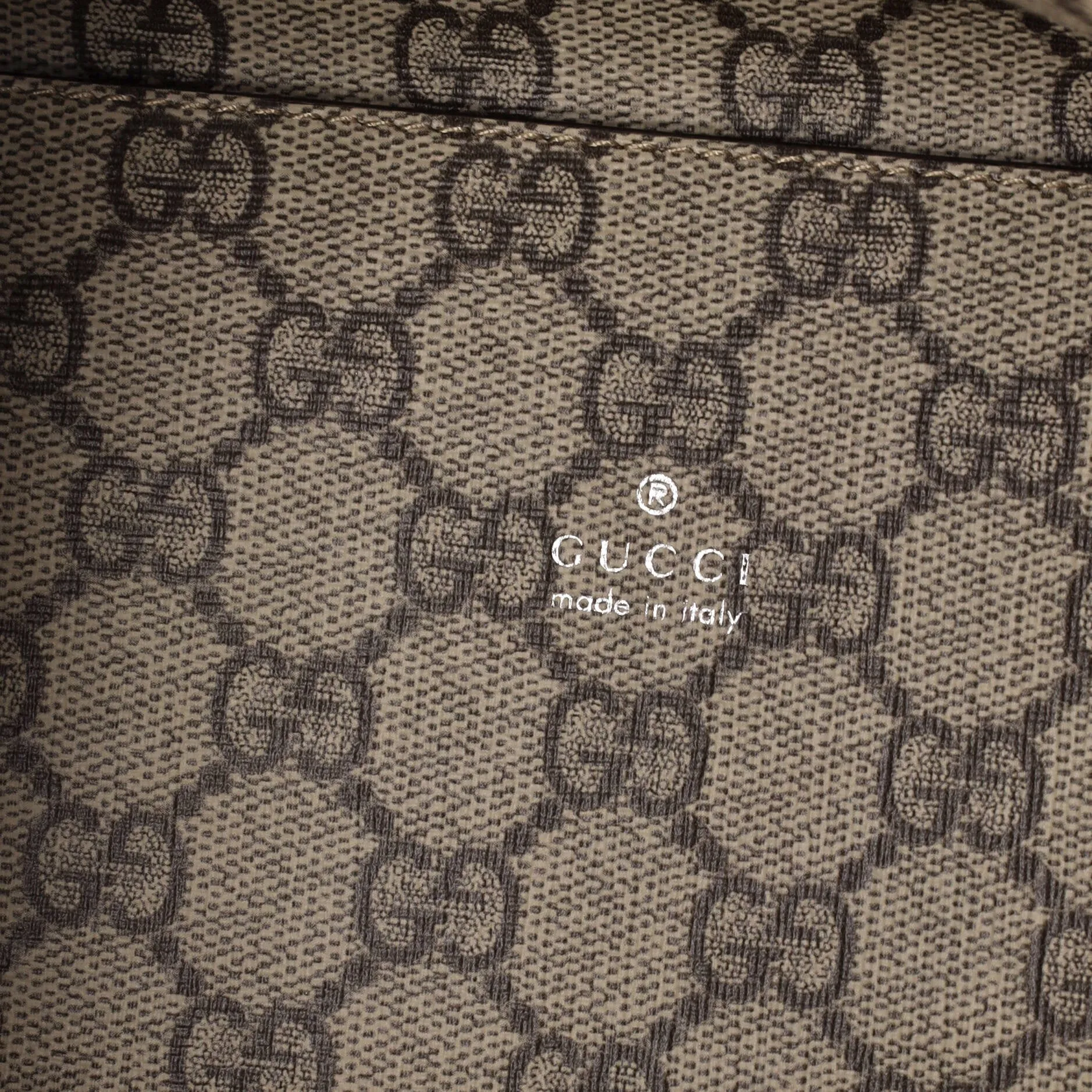 Logo Shopper Tote Printed Canvas Small