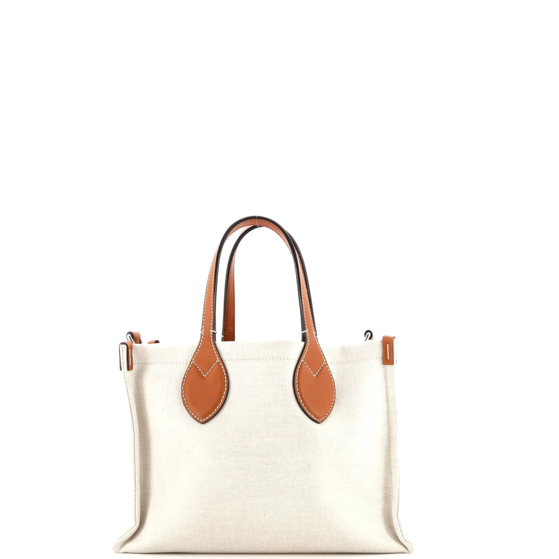Logo Shopper Tote Printed Canvas Small