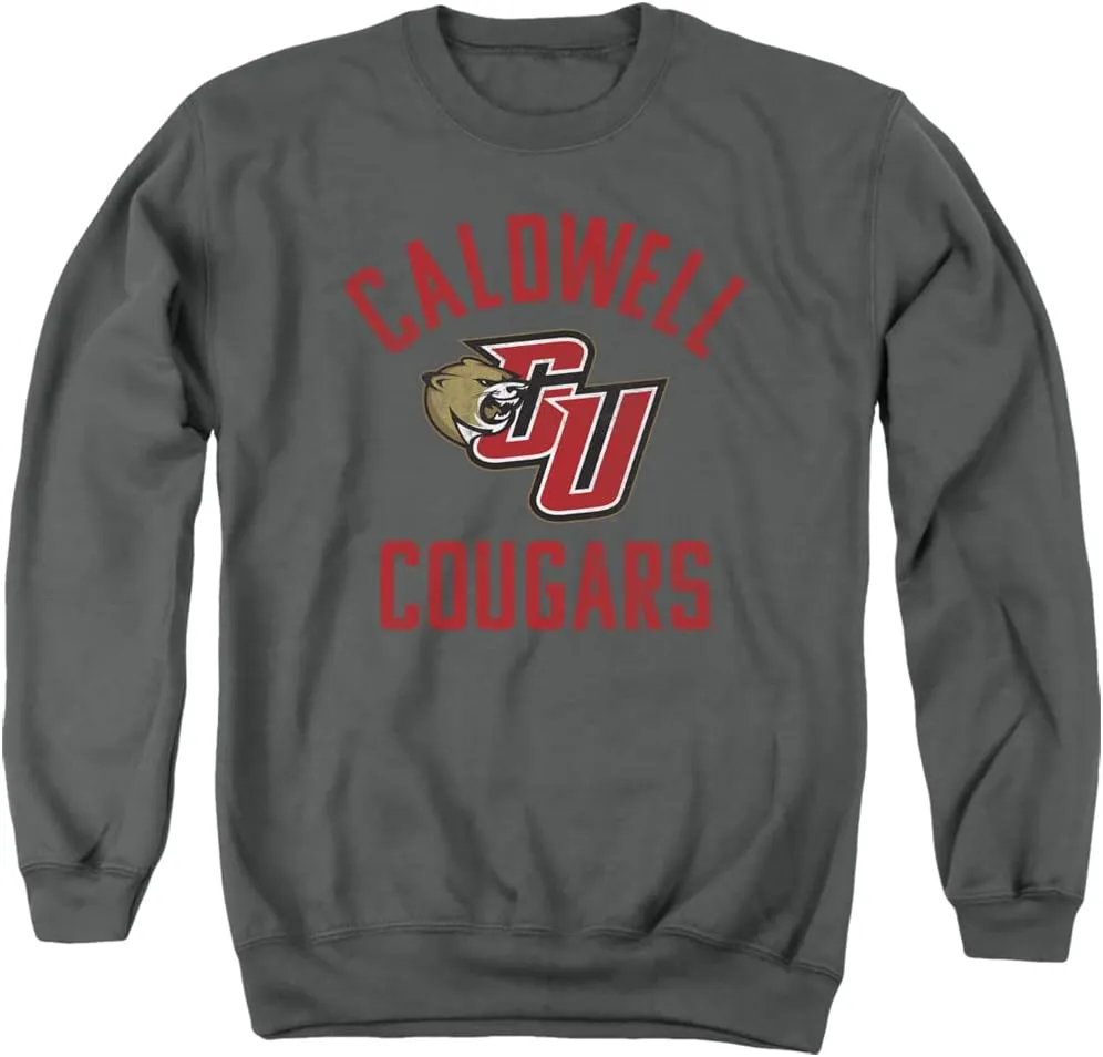 LOGOVISION Caldwell University Official Cougars Logo Unisex Adult Crewneck Sweatshirt