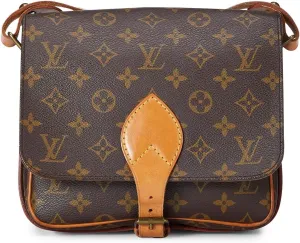 Louis Vuitton Women's Pre-Loved Monogram Cartouchiere MM Bag