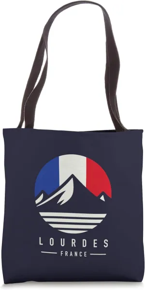 Lourdes France | Lourdes French Alps Tote Bag