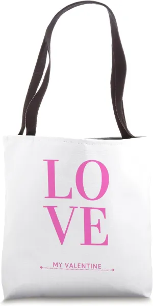 LOVE Valentine Tote Bag