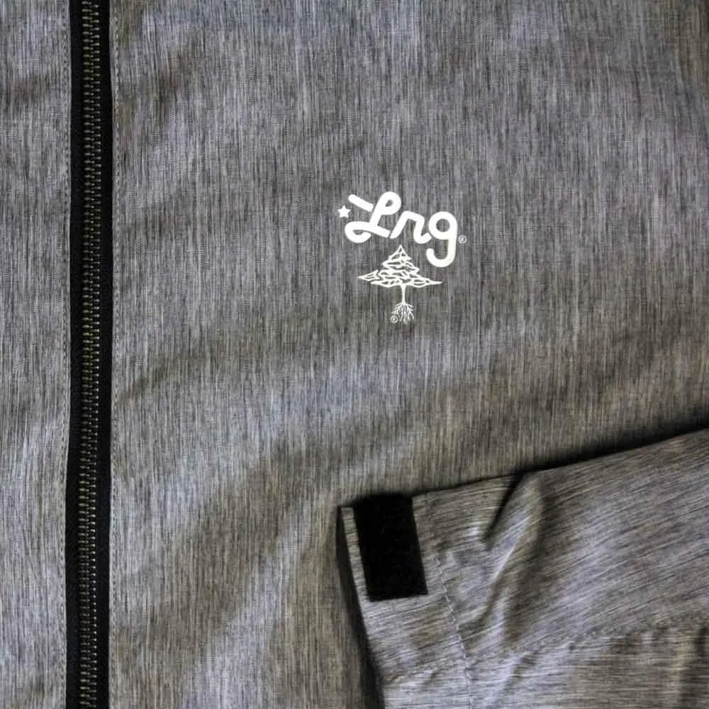 LRG RC Windbreaker Jacket Grey Black