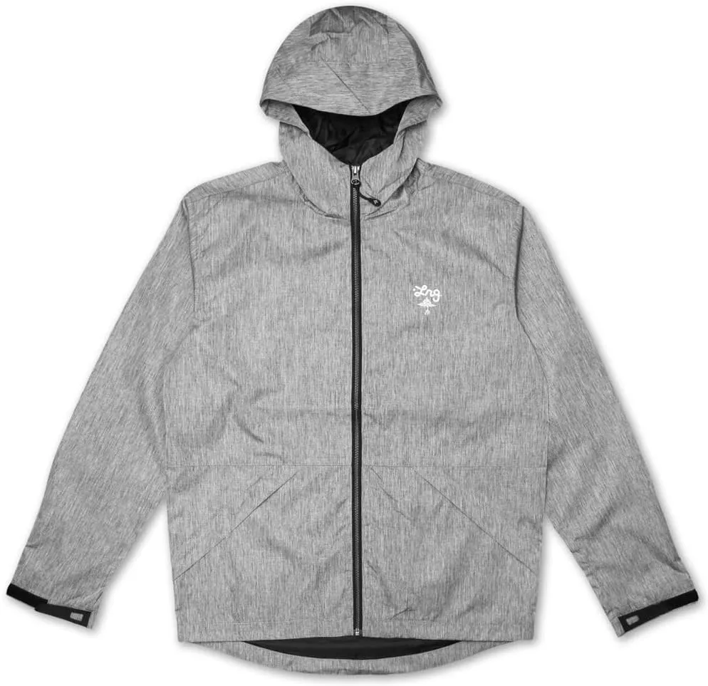 LRG RC Windbreaker Jacket Grey Black