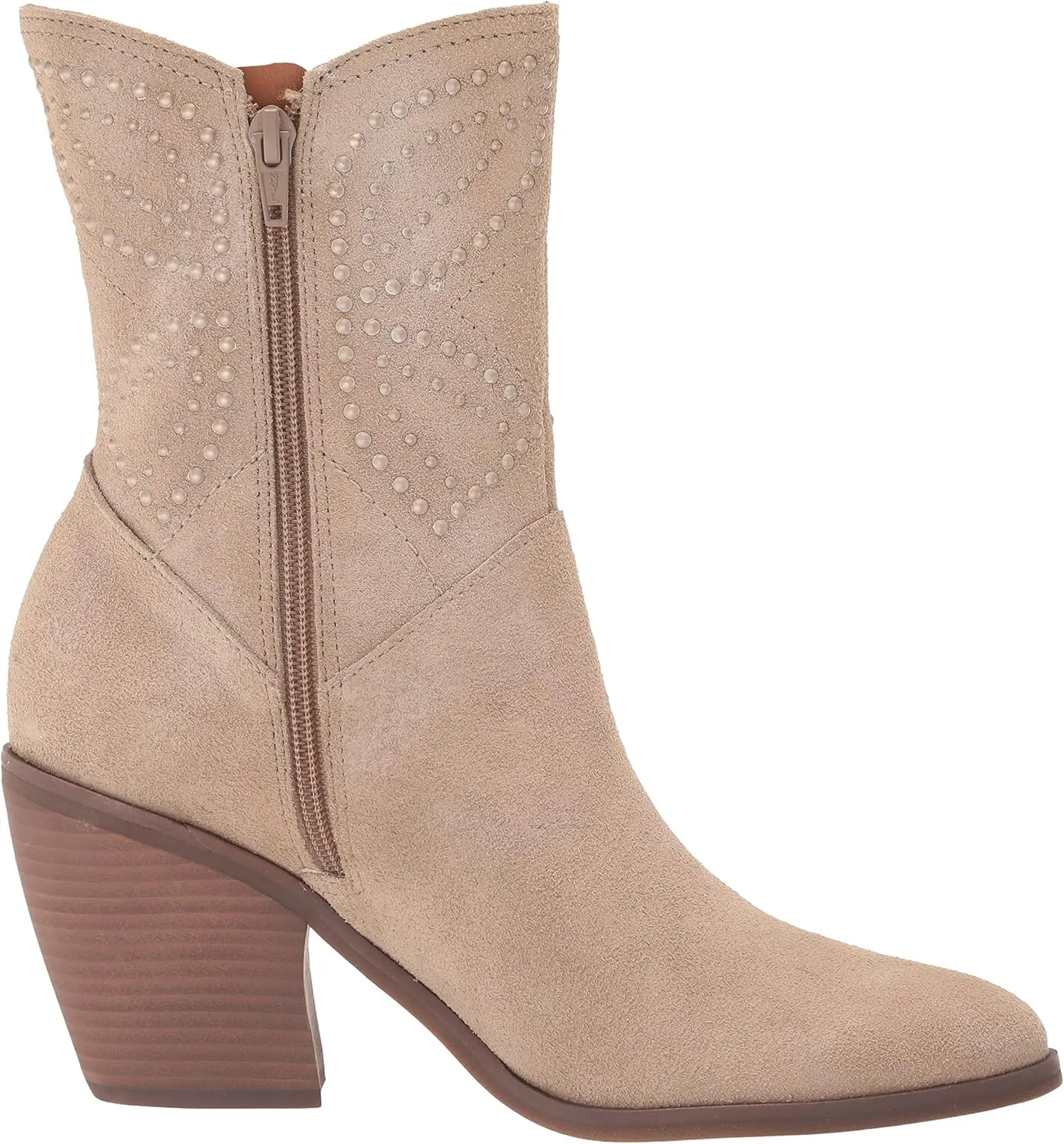 Lucky Brand Women's Lakelon Western Bootie Ankle Boot