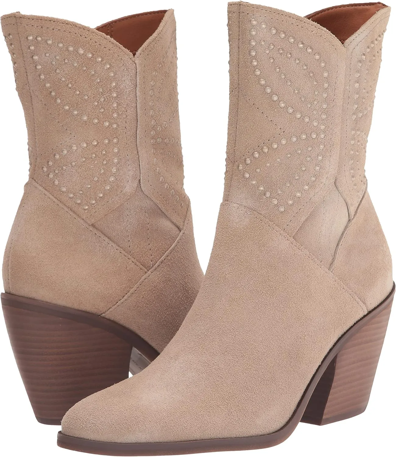 Lucky Brand Women's Lakelon Western Bootie Ankle Boot