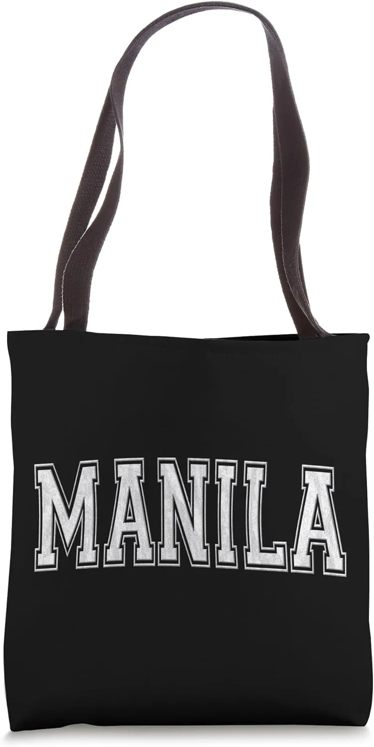 Manila Philippines | Manila Varsity Filipino Tote Bag