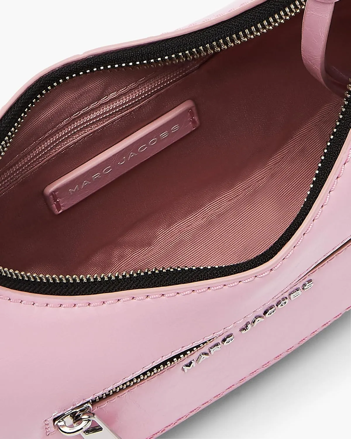 Marc Jacobs Crinkle Cruiser Cresent Top Zip Shoulder Bag