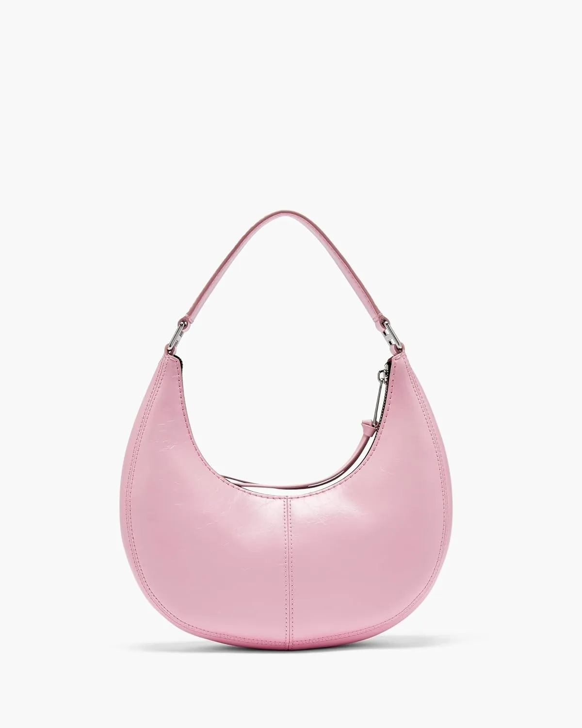 Marc Jacobs Crinkle Cruiser Cresent Top Zip Shoulder Bag
